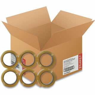 Heavy-Duty Box Sealing Tape, 3" Core, 1.88" x 54.6 yds, Clear, 36/Box