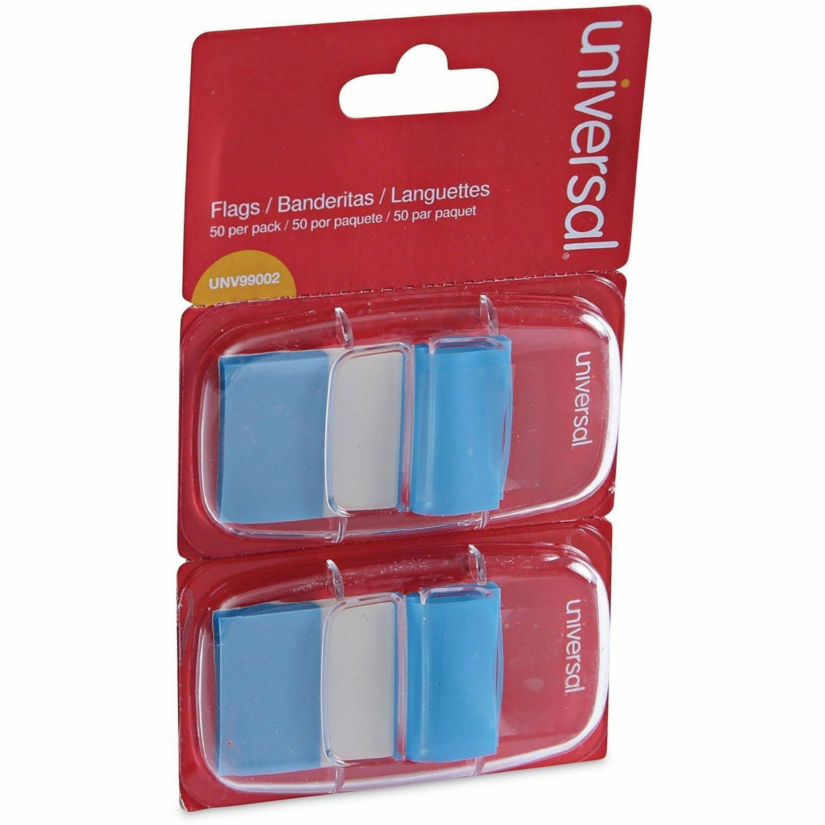 Page Flags, Blue, 50 Flags/Dispenser, 2 Dispensers/Pack