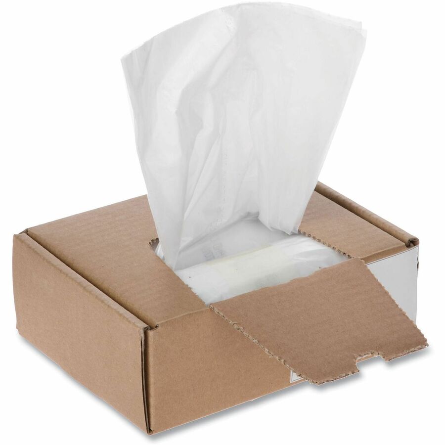 High-Density Shredder Bags, 16 gal Capacity, 100/Box