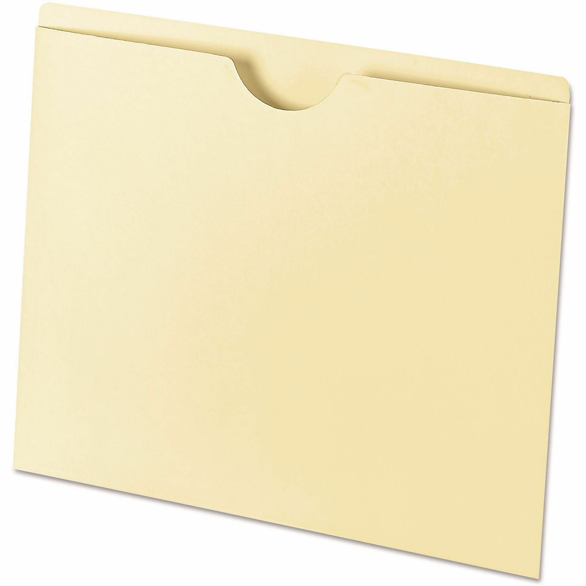 Economical Manila File Jackets, Letter Size, Manila, 100/Box