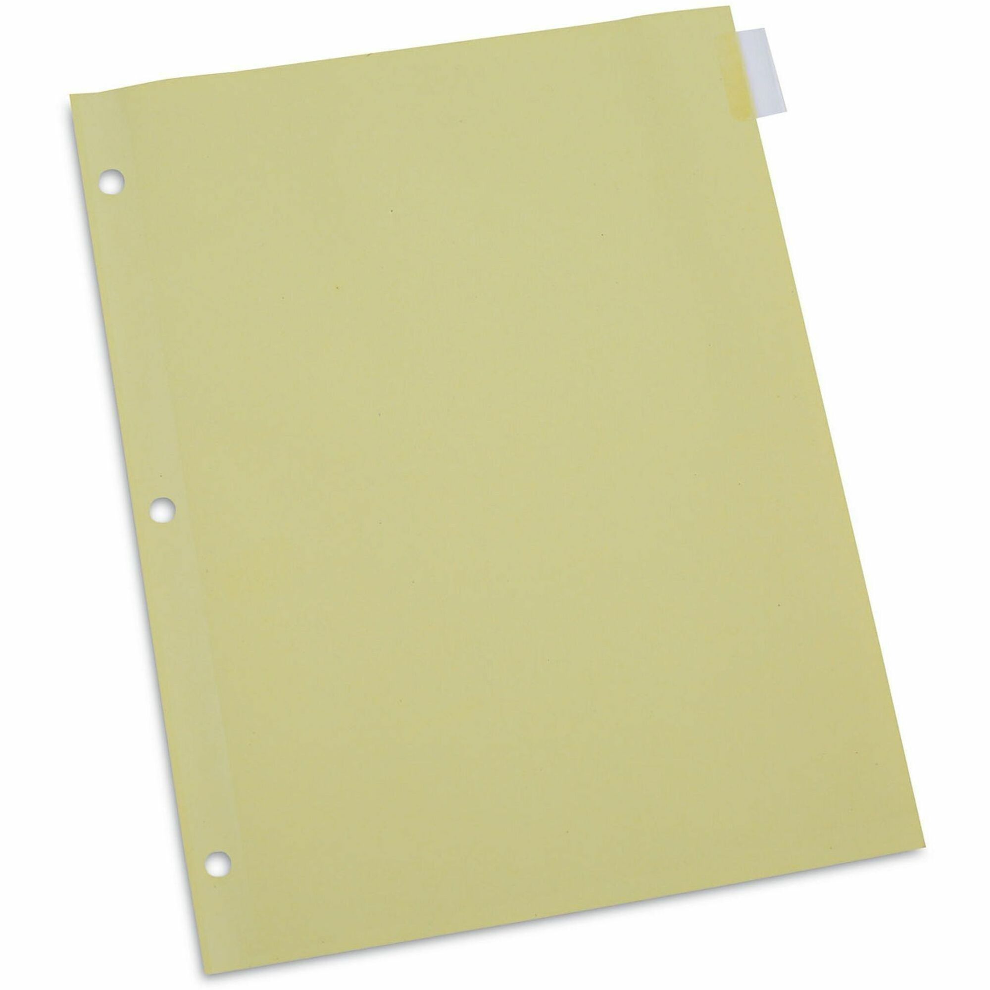Insertable Tab Index, 8-Tab, 11 x 8.5, Buff, Clear Tabs, 24 Sets