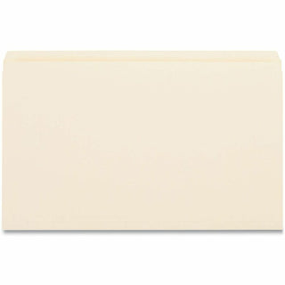 Double-Ply Top Tab Manila File Folders, Straight Tabs, Legal Size, 0.75" Expansion, Manila, 100/Box