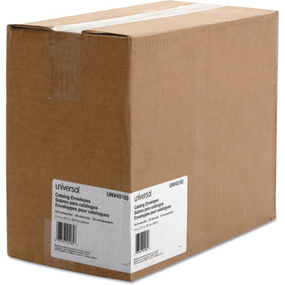 Catalog Envelope, 28 lb Bond Weight Kraft, #14 1/2, Square Flap, Gummed Closure, 11.5 x 14.5, Brown Kraft, 250/Box