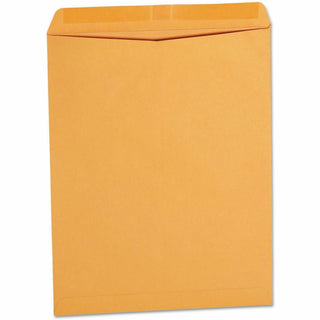 Catalog Envelope, 28 lb Bond Weight Kraft, #14 1/2, Square Flap, Gummed Closure, 11.5 x 14.5, Brown Kraft, 250/Box
