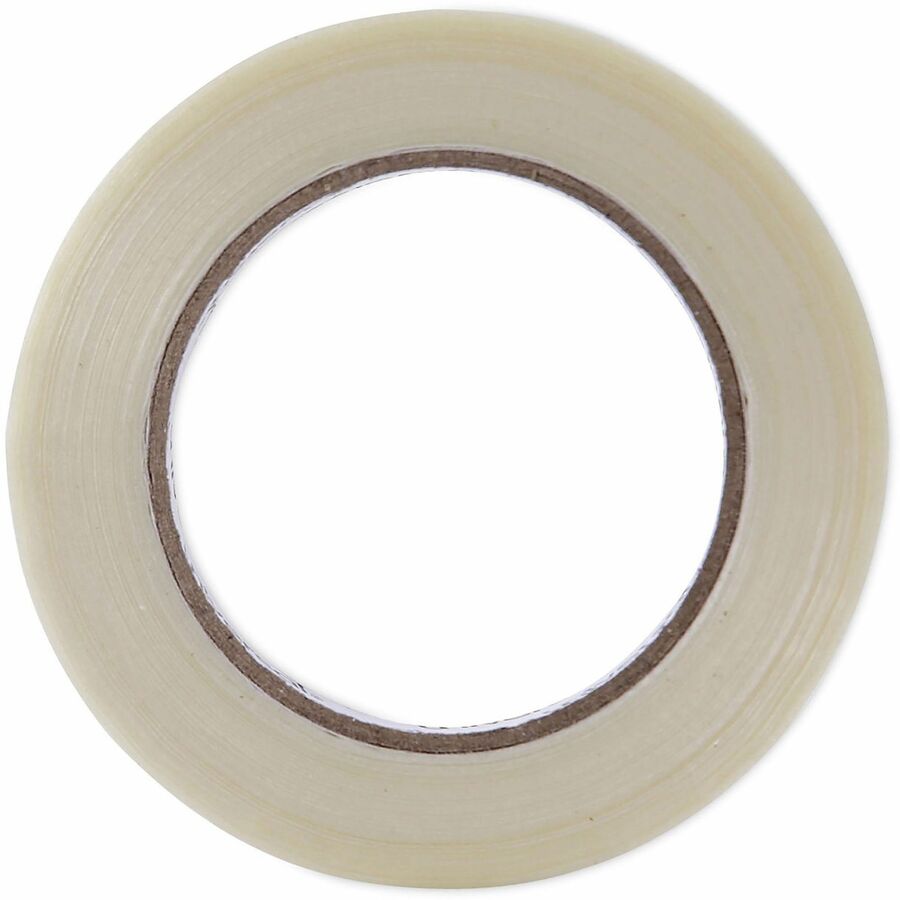 120# Utility Grade Filament Tape, 3" Core, 18 mm x 54.8 m, Clear