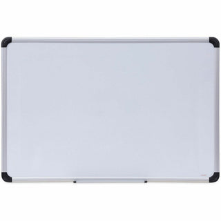 Magnetic Steel Dry Erase Marker Board, 36 x 24, White Surface, Aluminum/Plastic Frame