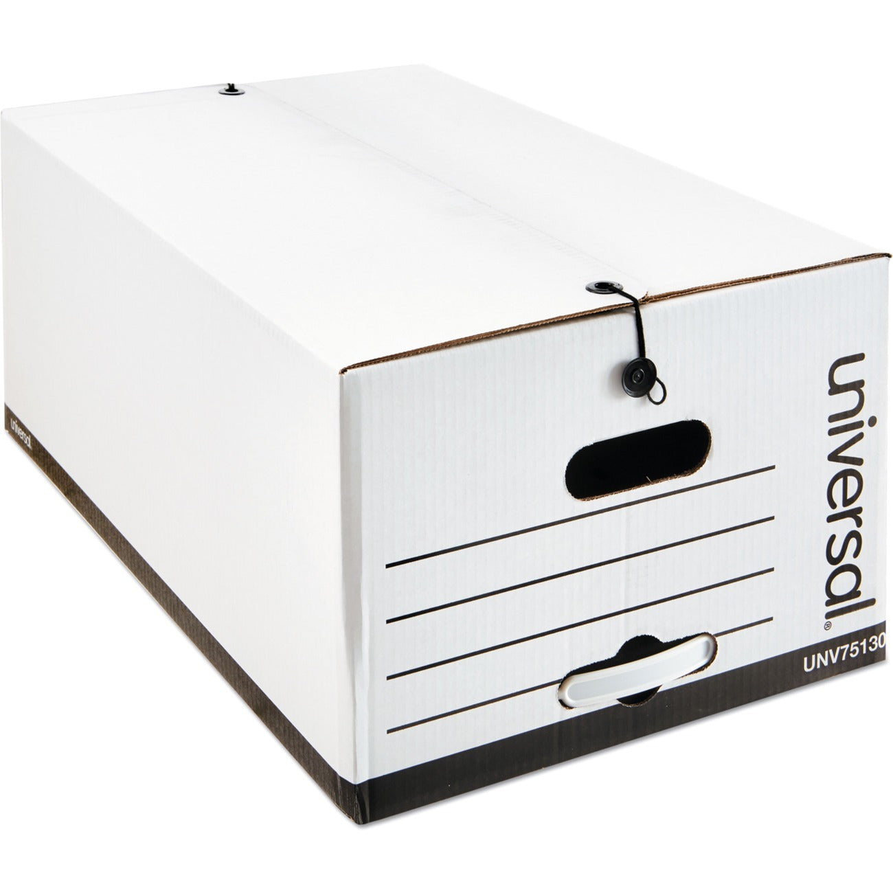 Economical Easy Assembly Storage Files, Legal Files, White, 12/Carton