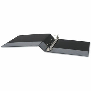 Slant D-Ring View Binder, 3 Rings, 1.5" Capacity, 11 x 8.5, Black