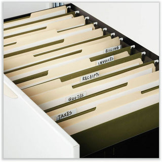 Box Bottom Hanging File Folders, 2" Capacity, Legal Size, 1/5-Cut Tabs, Standard Green, 25/Box
