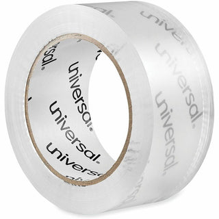 Deluxe General-Purpose Acrylic Box Sealing Tape, 1.7 mil, 3" Core, 1.88" x 109 yds, Clear, 6/Pack