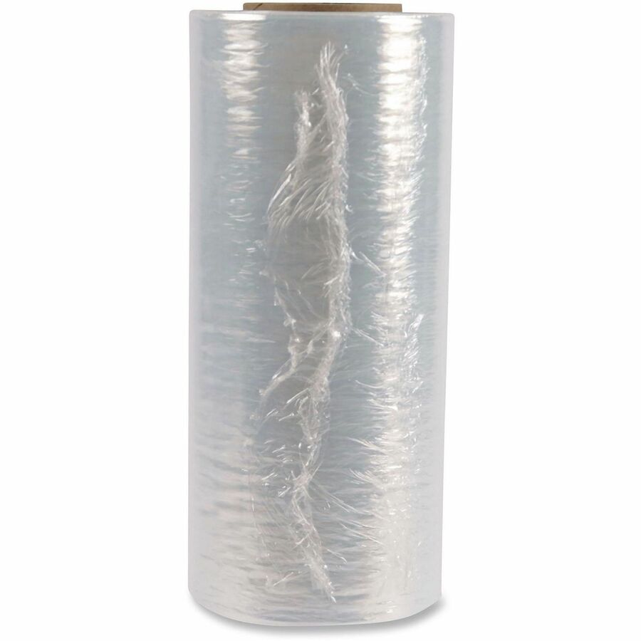 High-Performance Handwrap Film, 18" x 1,500 ft, 12 mic (47-Gauge), Clear, 4/Carton