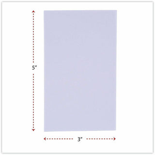 Scratch Pad Value Pack, Unruled, 3 x 5, White, 100 Sheets, 180/Carton