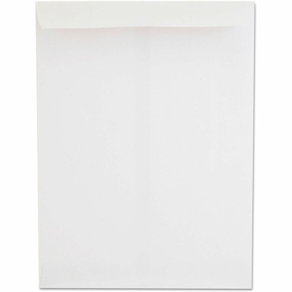 Catalog Envelope, 24 lb Bond Weight Paper, #10 1/2, Square Flap, Gummed Closure, 9 x 12, White, 250/Box