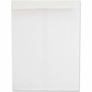 Catalog Envelope, 24 lb Bond Weight Paper, #10 1/2, Square Flap, Gummed Closure, 9 x 12, White, 250/Box