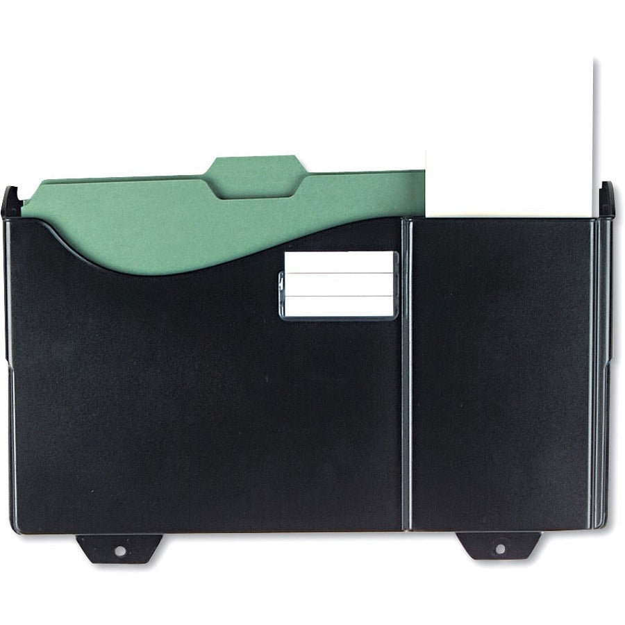 Grande Central Filing System Add-On Pocket, Legal/Letter Size, 15.75" x 3.13" x 9.75", Black