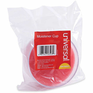 Sponge Cup Moistener, 3" Diameter, Clear
