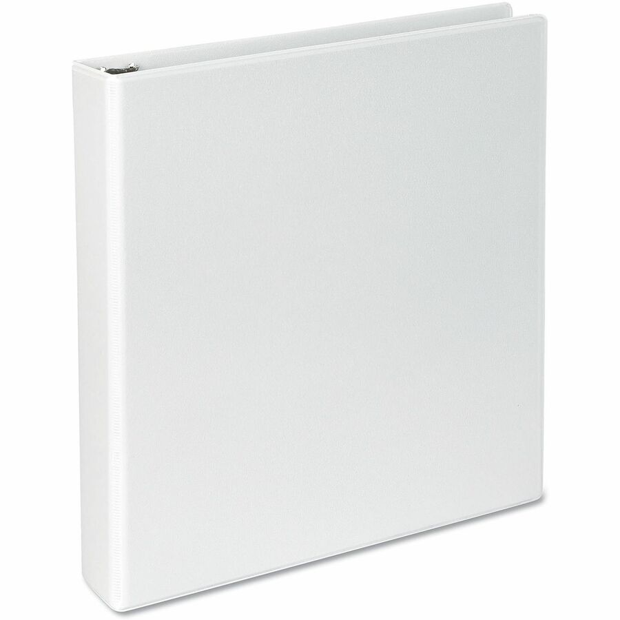 Slant D-Ring View Binder, 3 Rings, 1.5" Capacity, 11 x 8.5, White