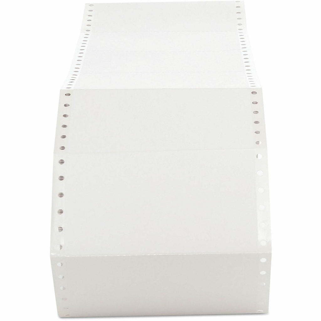 Dot Matrix Printer Labels, Dot Matrix Printers, 2.94 x 5, White, 3,000/Box