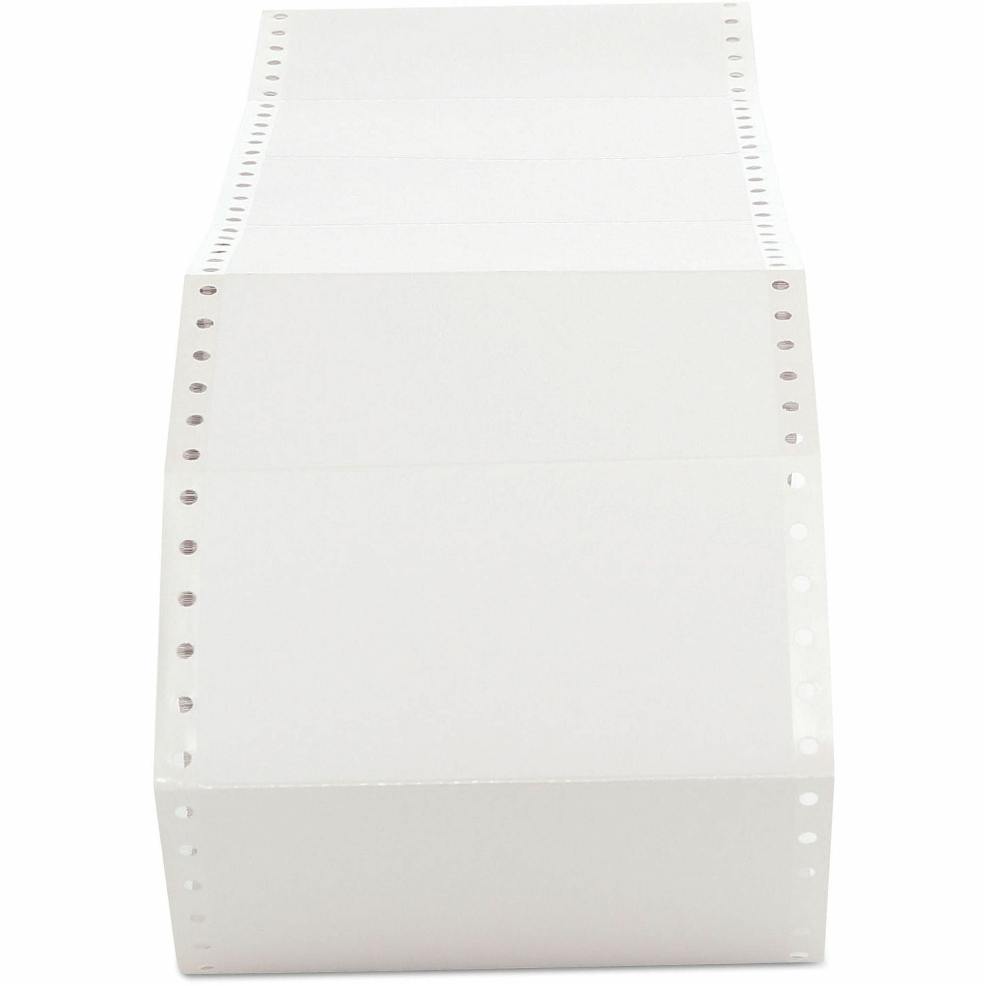 Dot Matrix Printer Labels, Dot Matrix Printers, 2.94 x 5, White, 3,000/Box