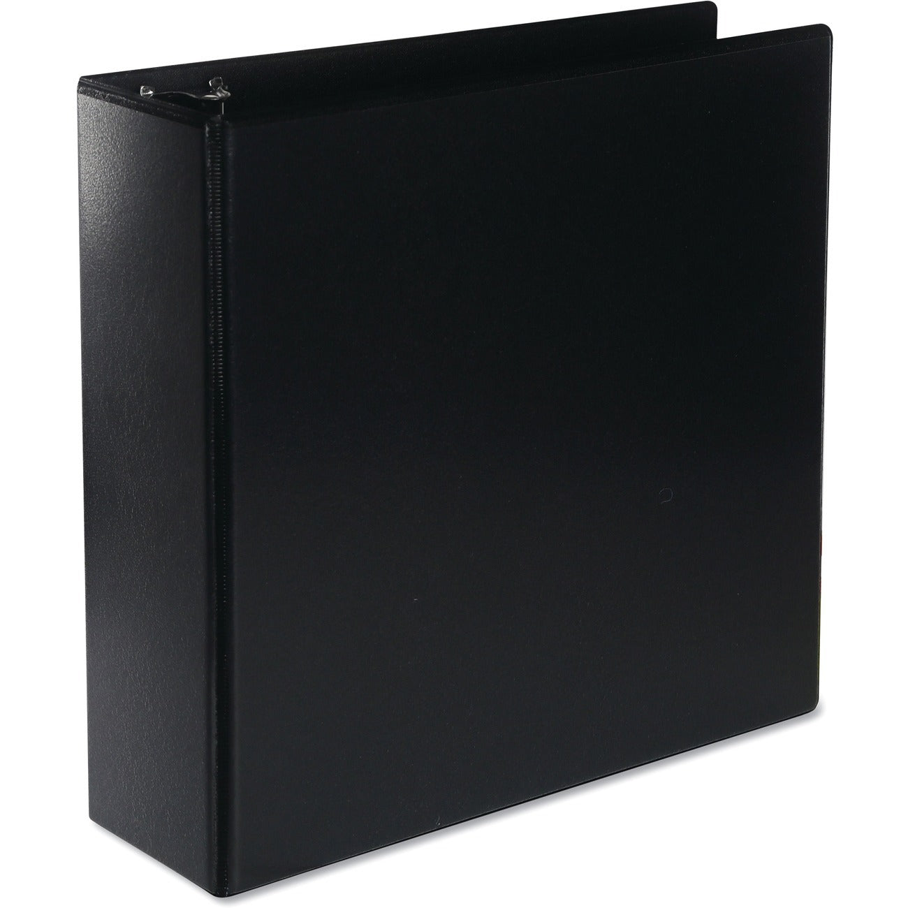 Deluxe Round Ring View Binder, 3 Rings, 3" Capacity, 11 x 8.5, Black