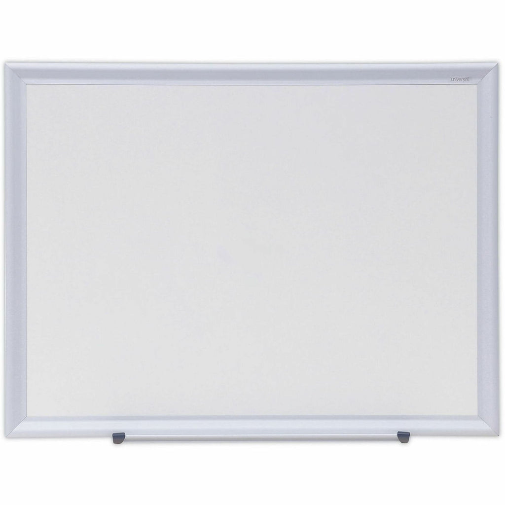 Deluxe Melamine Dry Erase Board, 24 x 18, Melamine White Surface, Silver Aluminum Frame
