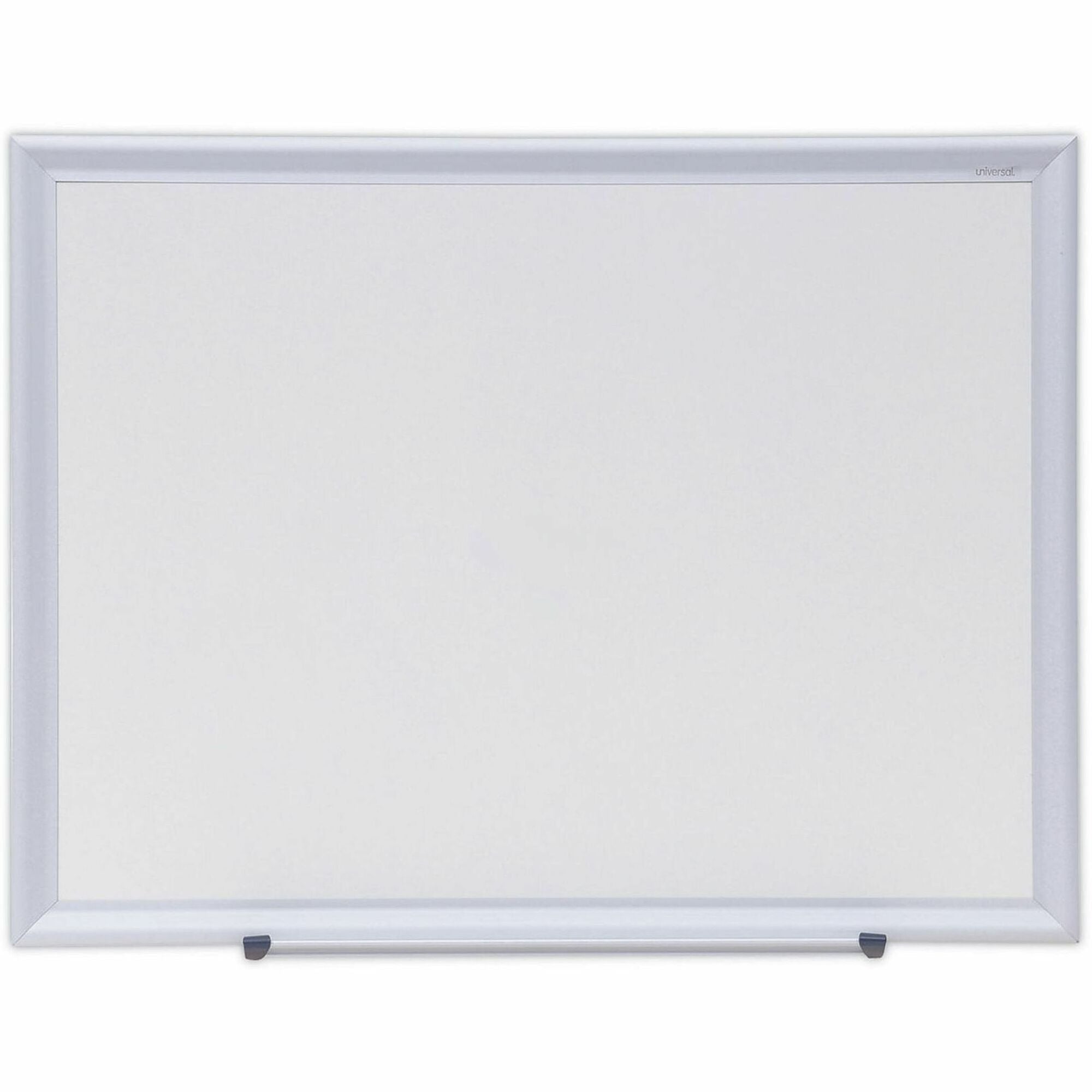 Deluxe Melamine Dry Erase Board, 24 x 18, Melamine White Surface, Silver Aluminum Frame