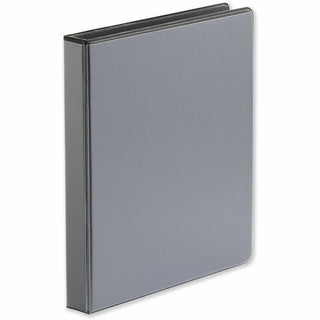 Deluxe Easy-to-Open D-Ring View Binder, 3 Rings, 1" Capacity, 11 x 8.5, Black