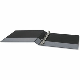 Slant D-Ring View Binder, 3 Rings, 1" Capacity, 11 x 8.5, Black