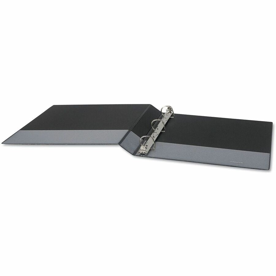 Slant D-Ring View Binder, 3 Rings, 1" Capacity, 11 x 8.5, Black