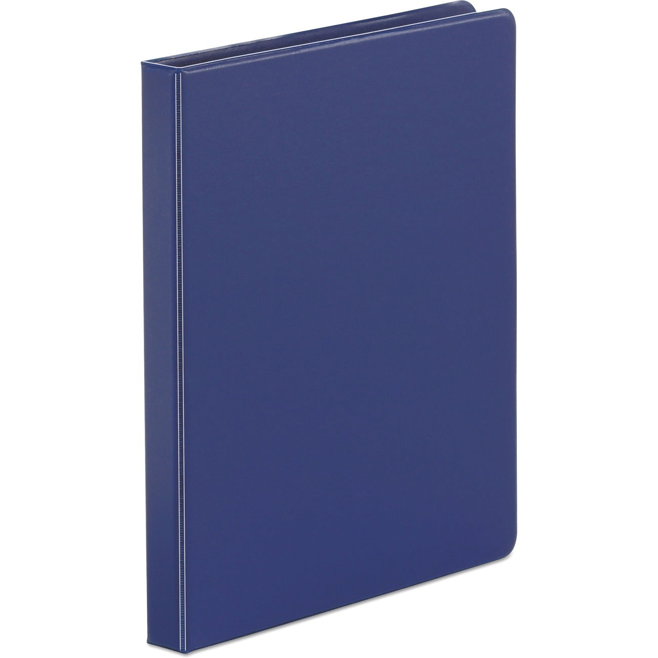 Economy Non-View Round Ring Binder, 3 Rings, 0.5" Capacity, 11 x 8.5, Royal Blue