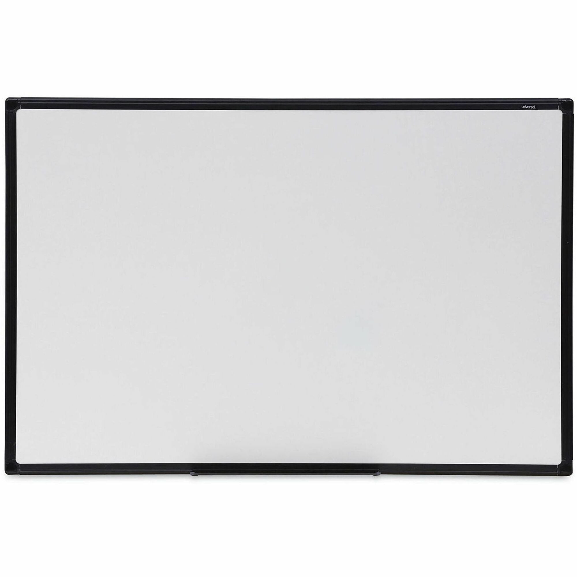 Design Series Deluxe Dry Erase Board, 36 x 24, White Surface, Black Anodized Aluminum Frame