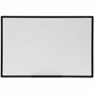 Design Series Deluxe Dry Erase Board, 36 x 24, White Surface, Black Anodized Aluminum Frame
