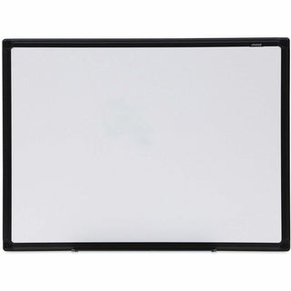 Design Series Deluxe Dry Erase Board, 24 x 18, White Surface, Black Anodized Aluminum Frame