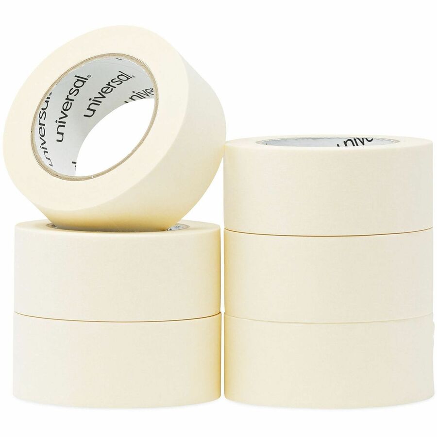 General-Purpose Masking Tape, 3" Core, 48 mm x 54.8 m, Beige, 24/Carton