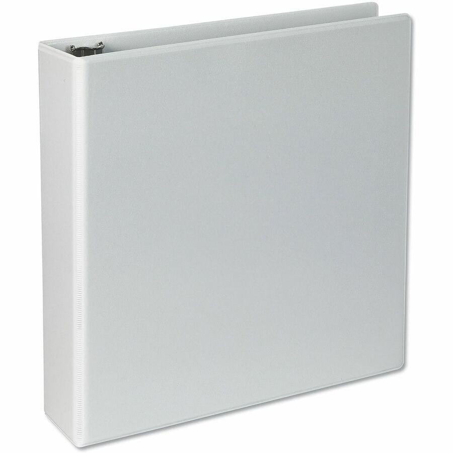 Slant D-Ring View Binder, 3 Rings, 2" Capacity, 11 x 8.5, White, 4/Pack