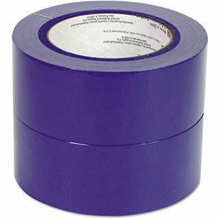 Premium Blue Masking Tape with UV Resistance, 3" Core, 48 mm x 54.8 m, Blue, 2/Pack