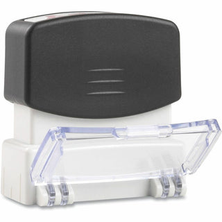 Message Stamp, PAID ONLINE, Pre-Inked One-Color, Red