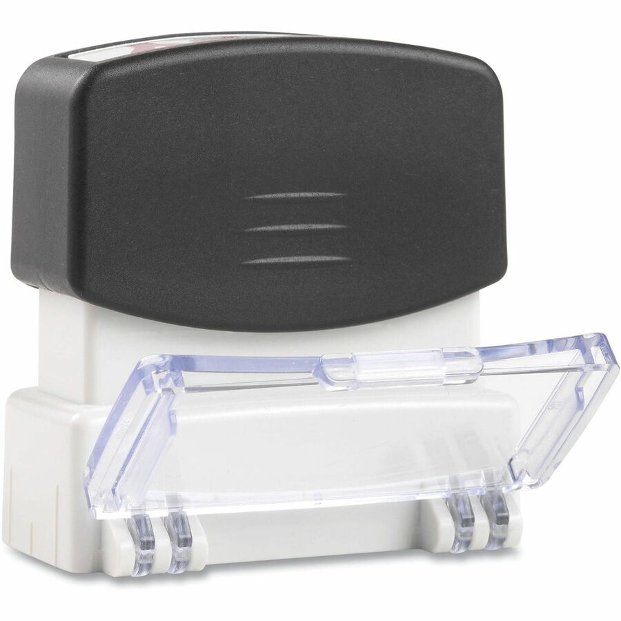 Message Stamp, PAID ONLINE, Pre-Inked One-Color, Red