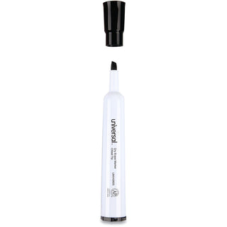 Dry Erase Marker Value Pack, Broad Chisel Tip, Black, 36/Pack
