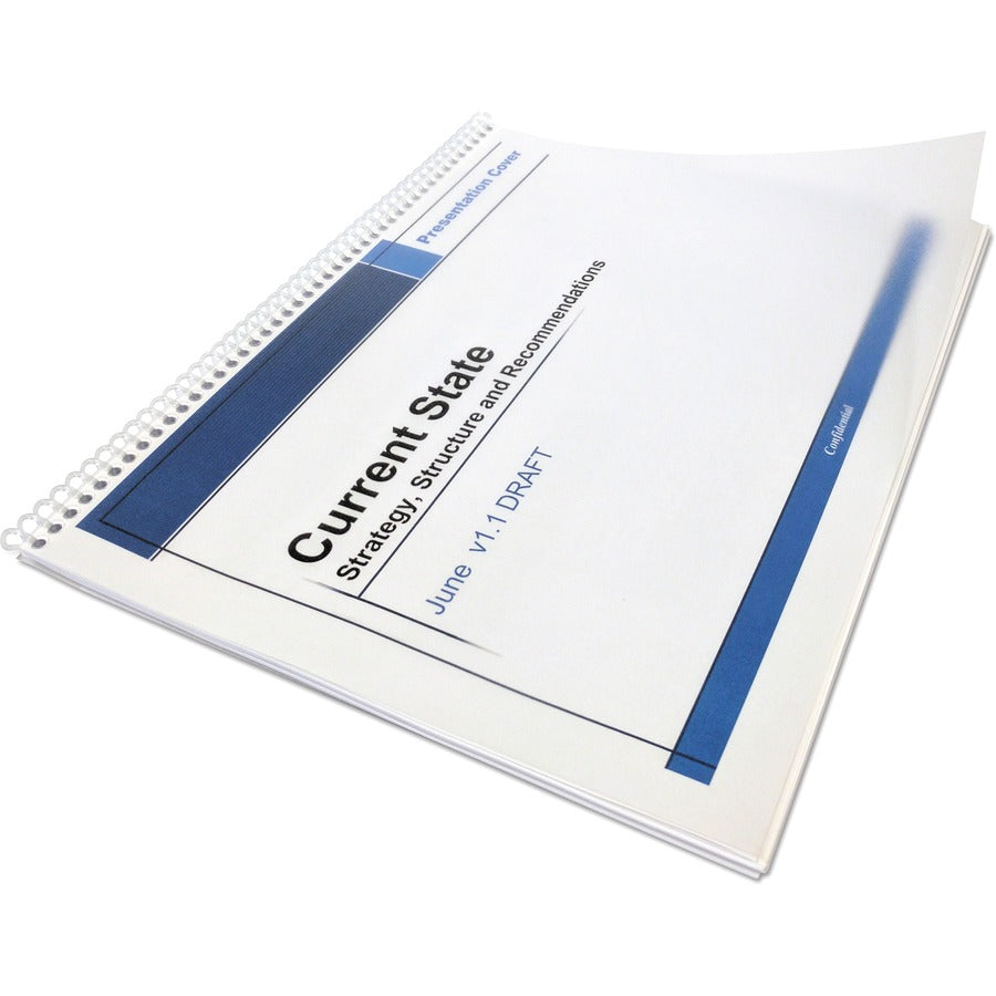 Black and White Laser Printer Transparency Film, 8.5 x 11, 100/Pack