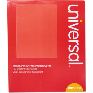 Black and White Laser Printer Transparency Film, 8.5 x 11, 100/Pack
