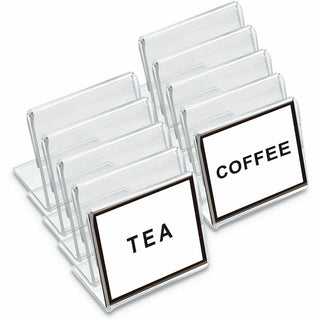 Mini Table-Top Sign, 1.5 x 2, Clear