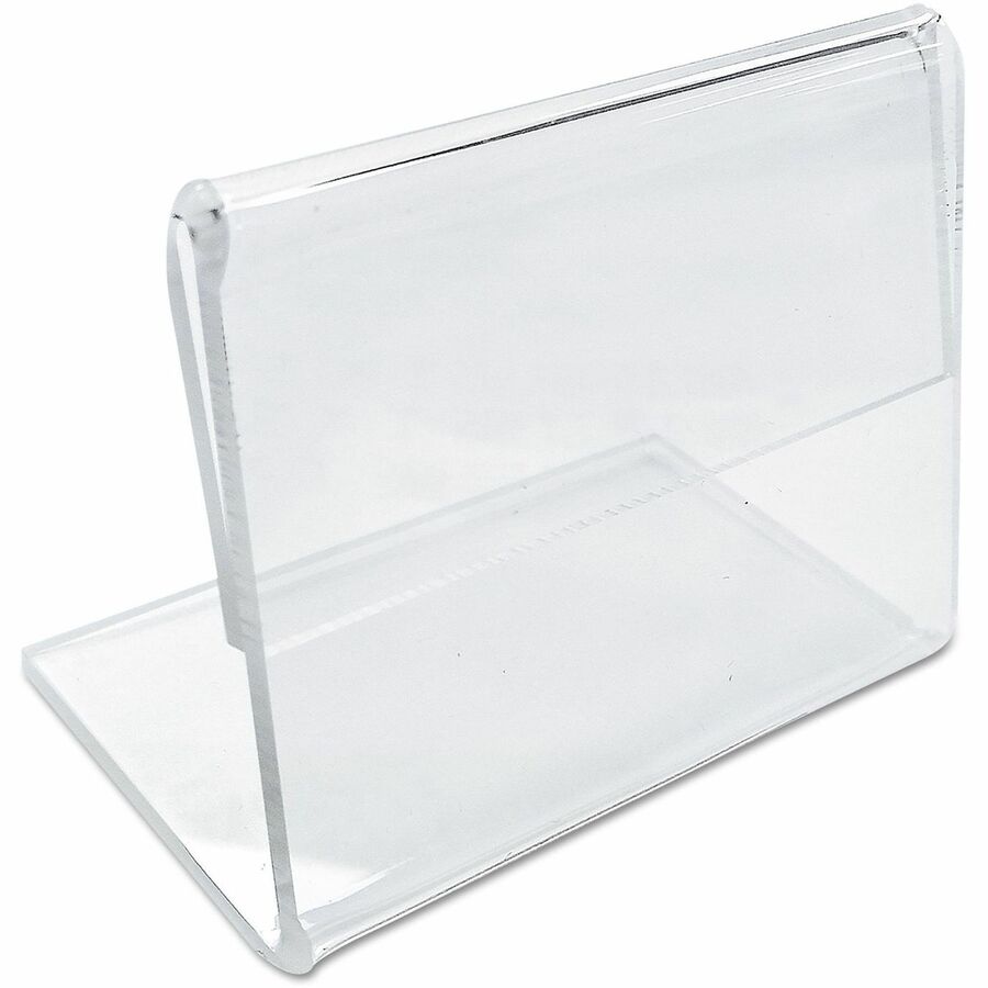 Mini Table-Top Sign, 1.5 x 2, Clear