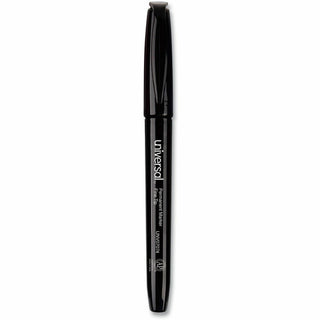 Pen-Style Permanent Marker Value Pack, Fine Bullet Tip, Black, 60/Pack