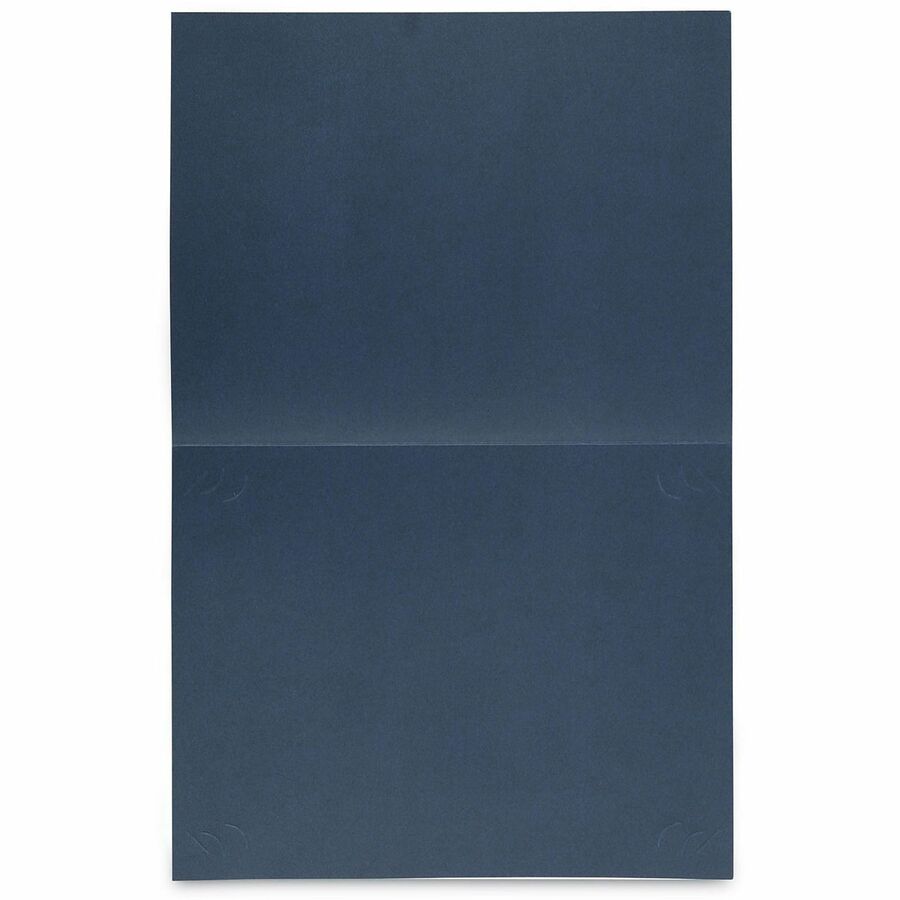 Certificate/Document Cover, 8.5 x 11; 8 x 10; A4, Navy, 6/Pack