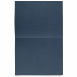 Certificate/Document Cover, 8.5 x 11; 8 x 10; A4, Navy, 6/Pack