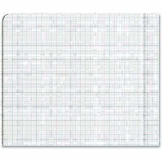 Quad Rule Composition Book, Quadrille Rule (4 sq/in), Black Marble Cover, (100) 9.75 x 7.5 Sheets, 6/Pack