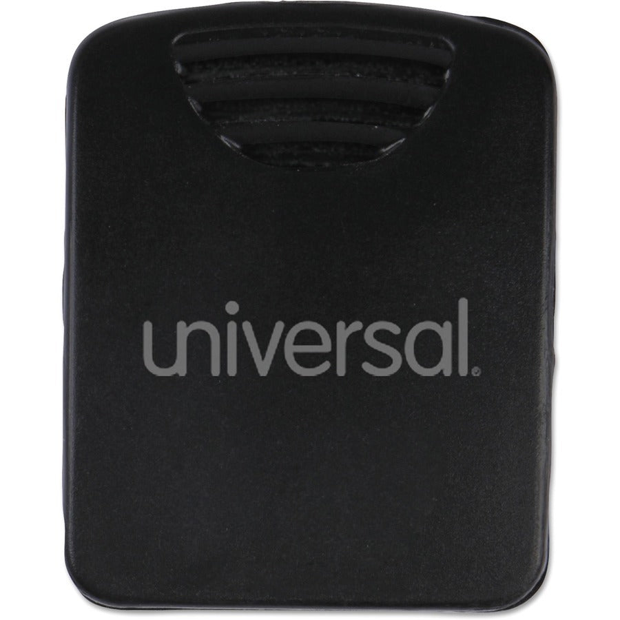 Fabric Panel Wall Clips, 25 Sheet Capacity, Black, 20/Pack
