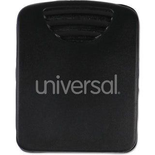 Fabric Panel Wall Clips, 25 Sheet Capacity, Black, 20/Pack