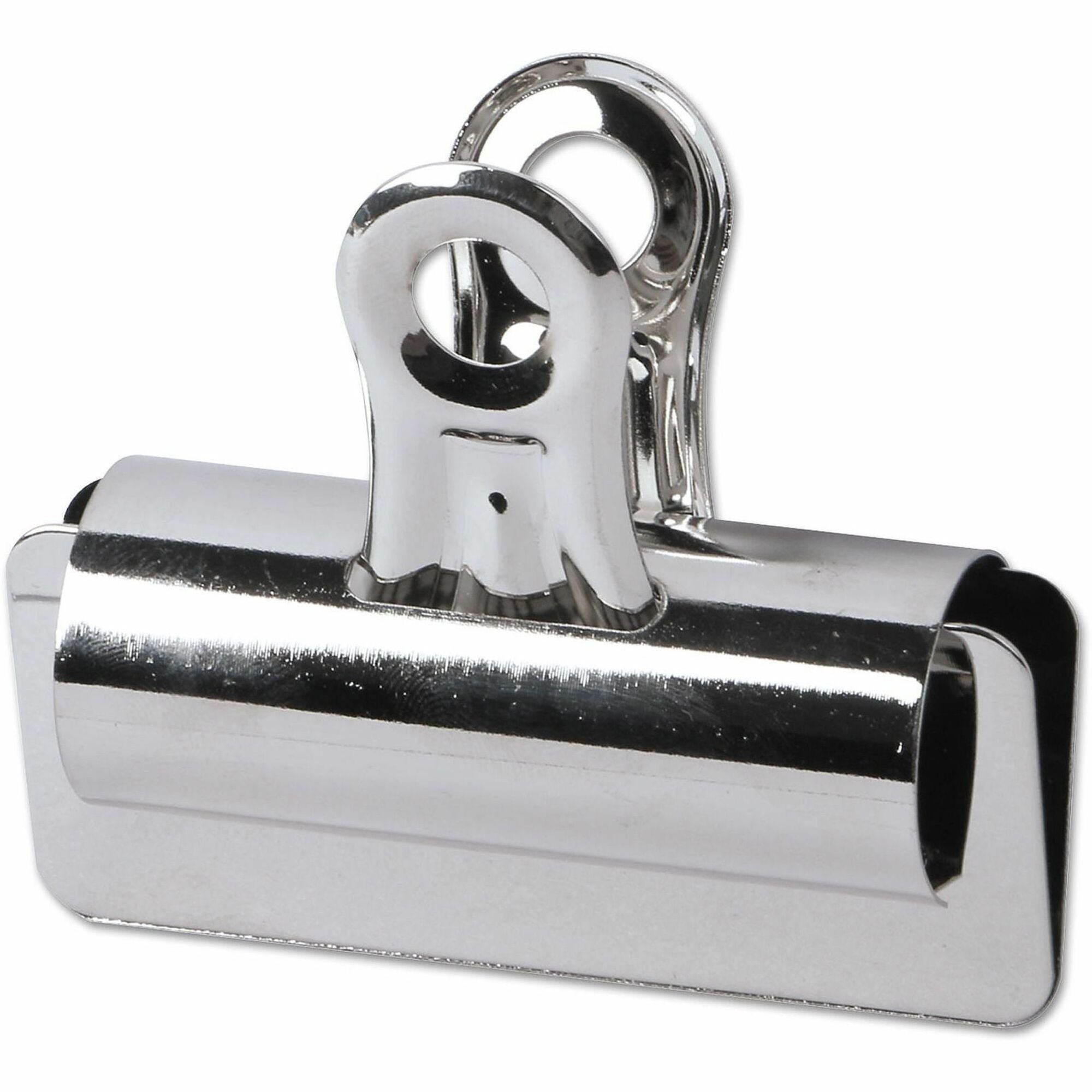 Bulldog Clips, Large, Nickel, 12/Pack